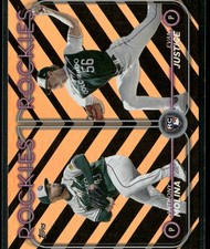 2024 Topps Update #US270 Evan Justice / Anthony Molina RCOM Holiday Rockies