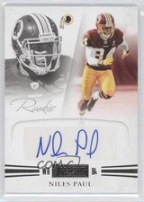 2011 Panini Playbook Rookie 243/299 Niles Paul #79 Auto 1h5