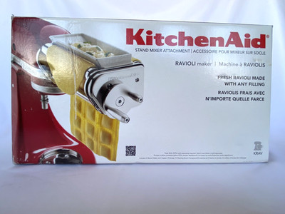 KitchenAid KRAV Ravioli Maker Attachment Made in Italy New Open Box