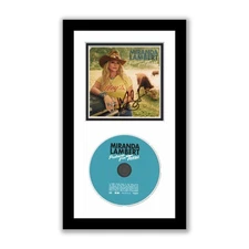 Miranda Lambert Autographed Signed Framed CD Postcards From Texas ACOA