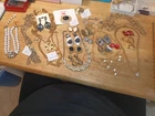 LOT OF VINTAGE COSTUME JEWELRY "1928" CELEBRITY KRAMER