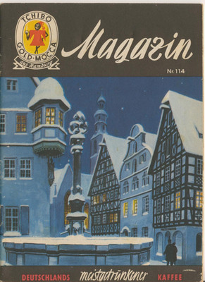 Tchibo Gold-Mocca Magazin Nr. 114 mit Bob Heinz-Comic ''Brumm Junior'' 1962