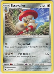 Escavalier 69/111 Crimson Invasion Rare