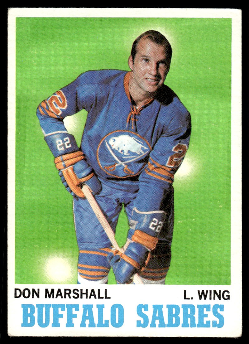 1970-71 Topps Don Marshall Buffalo Sabres #129
