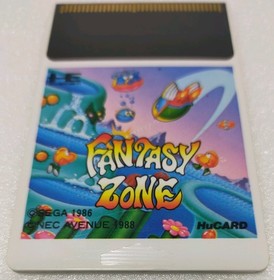 NEC PC Engine HuCard - Fantasy Zone  HuCard Only Operation tested    