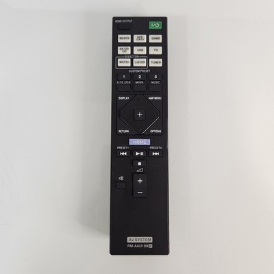 RM-AAU189 Remote Control  Av System