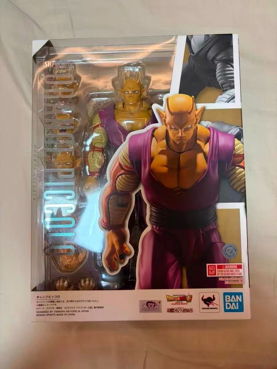 Bandai S.H. Figura de acción Figuarts Dragon Ball Z Orange Piccolo Super Saiyan nueva