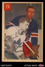 1954 Parkhurst #75 Nick Mickoski Rangers-Hockey 5 - EX