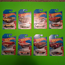 Hot Wheels HW Flames 1:64 Diecast Car Lot of 8 Unopened - '70 Charger