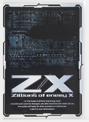 Z/X Zillions of Enemy X Foil Stamping Holo Card TCG P11-017 PR