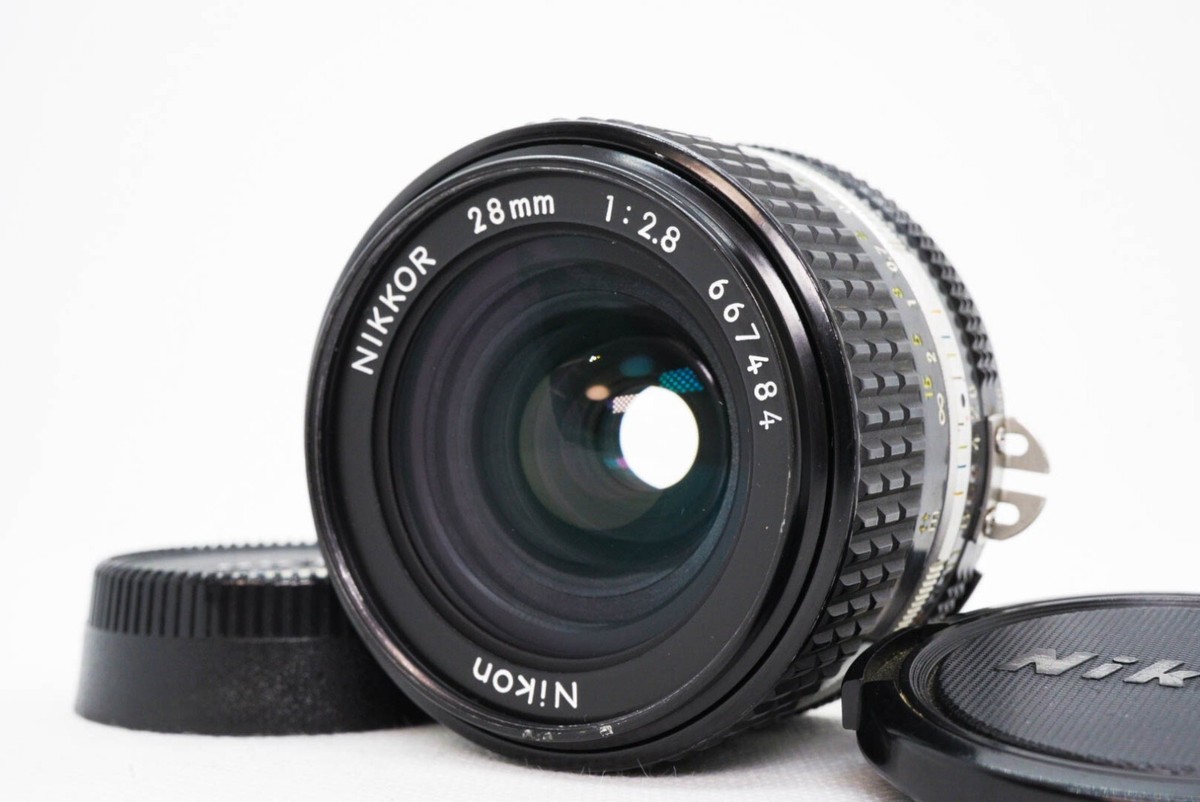 Near MINT] Nikon Ai-s AIS Nikkor 28mm f/2.8 MF Wide Lens