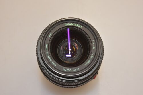 Quantaray (Made by Sigma) 35-80mm f/4-5.6 Manual Focus Lens for Canon FD- Tested