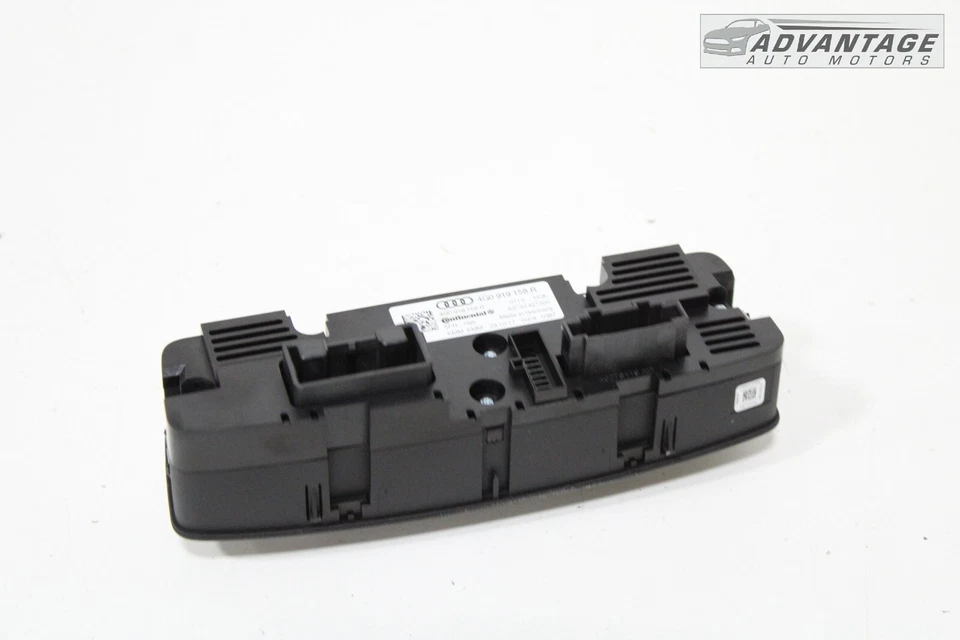 AUDI A7 QUATTRO 4G8 2016-2018 interruptor de control de temperatura climatizado trasero OEM Foto 4 de 4