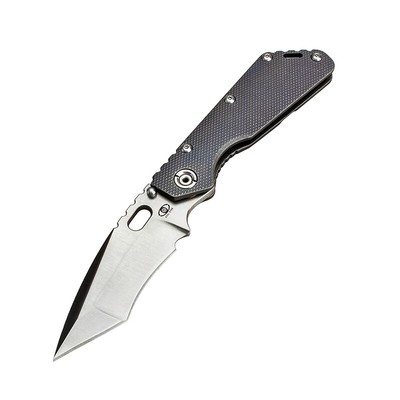 One set of TC4 Handle Scales Blade Austria M390 Steel for STRIDER SMF