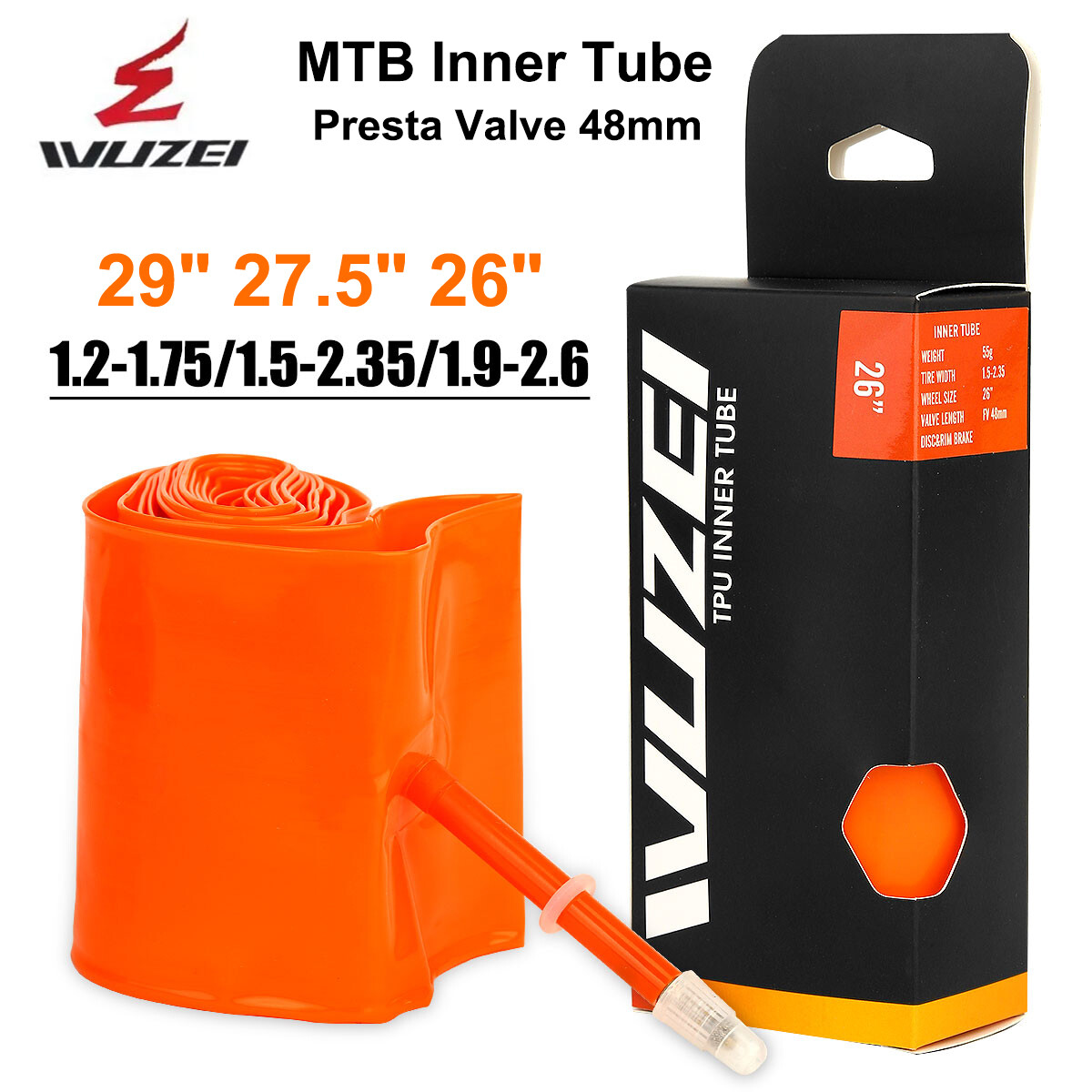 WUZEI Bike TPU Inner Tube MTB 29