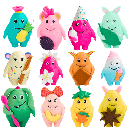 Blue Ocean Moffinis Serie 3 Tea Party alle 12 Moffini Muffin Monster