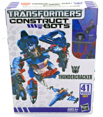 Transformers Construct-Bots Thundercracker 41 Pieces Hasbro New In Box