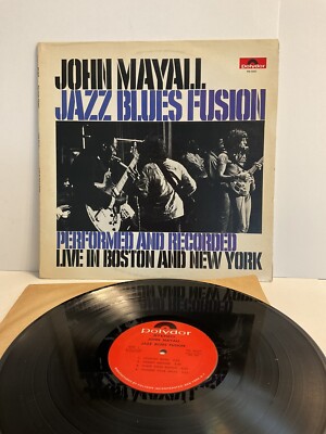 1972 JOHN MAYALL - Live Jazz Blues Fusion Vinyl LP NM+EX