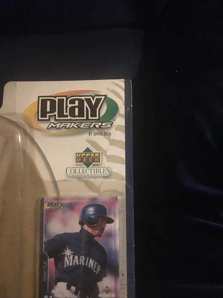 2001 Upper Deck Play Makers Ichiro Suzuki Seattle Mariners MLB Bobblehead Foto 3 de 4