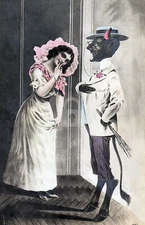 Krampus Suitor *Antique Postcard Reproduction*