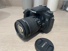 Canon EOS 70D 20.2MP Digital SLR Camera Black with 18-55mm STM Lens (with bag)