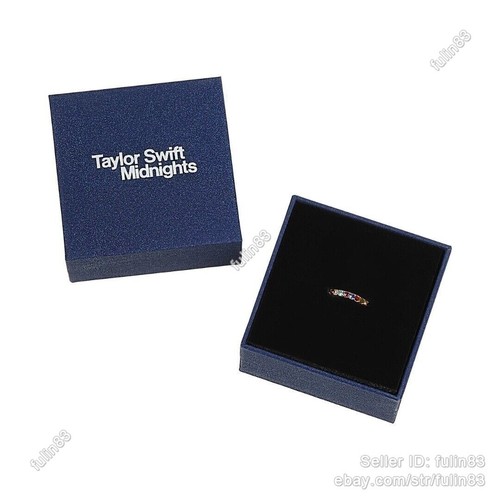 anello mezzanotte taylor swift bejeweled - us6-us10 regalo perfetto nuovo, per appassionati! - Foto 8 di 8