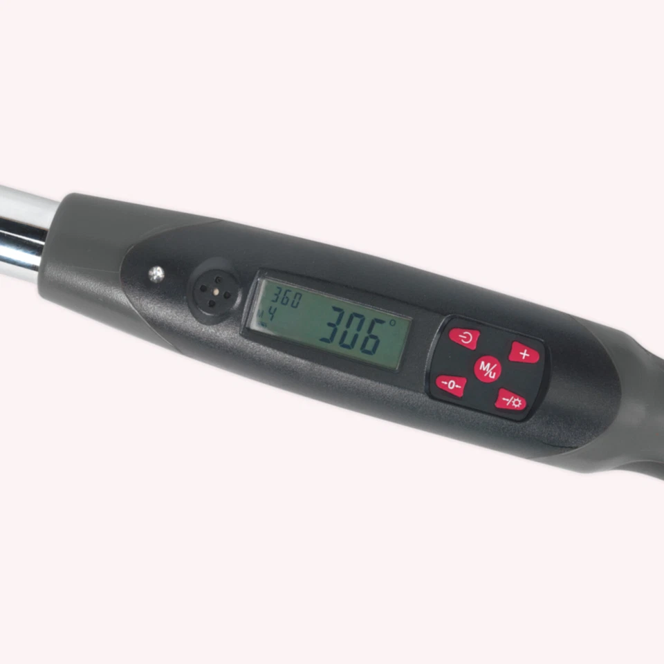 Sealey STW306 Angle Torque Wrench Digital 1/2"Sq Drive 20-200Nm(14.7-147.5lb.ft) - Image 4 of 4