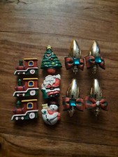 Vintage Christmas Button Covers 10 