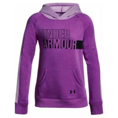 Under Armour Girl s Purple Rave UA Favorite Fleece Hoody-Our Price: $28.95