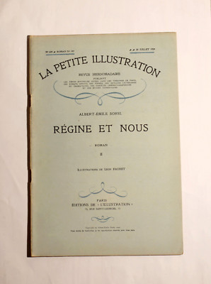 08- LA PETITE ILLUSTRATION - REVUE N439, ROMAN N197 20/07/1929 REGINE ET NOUS II