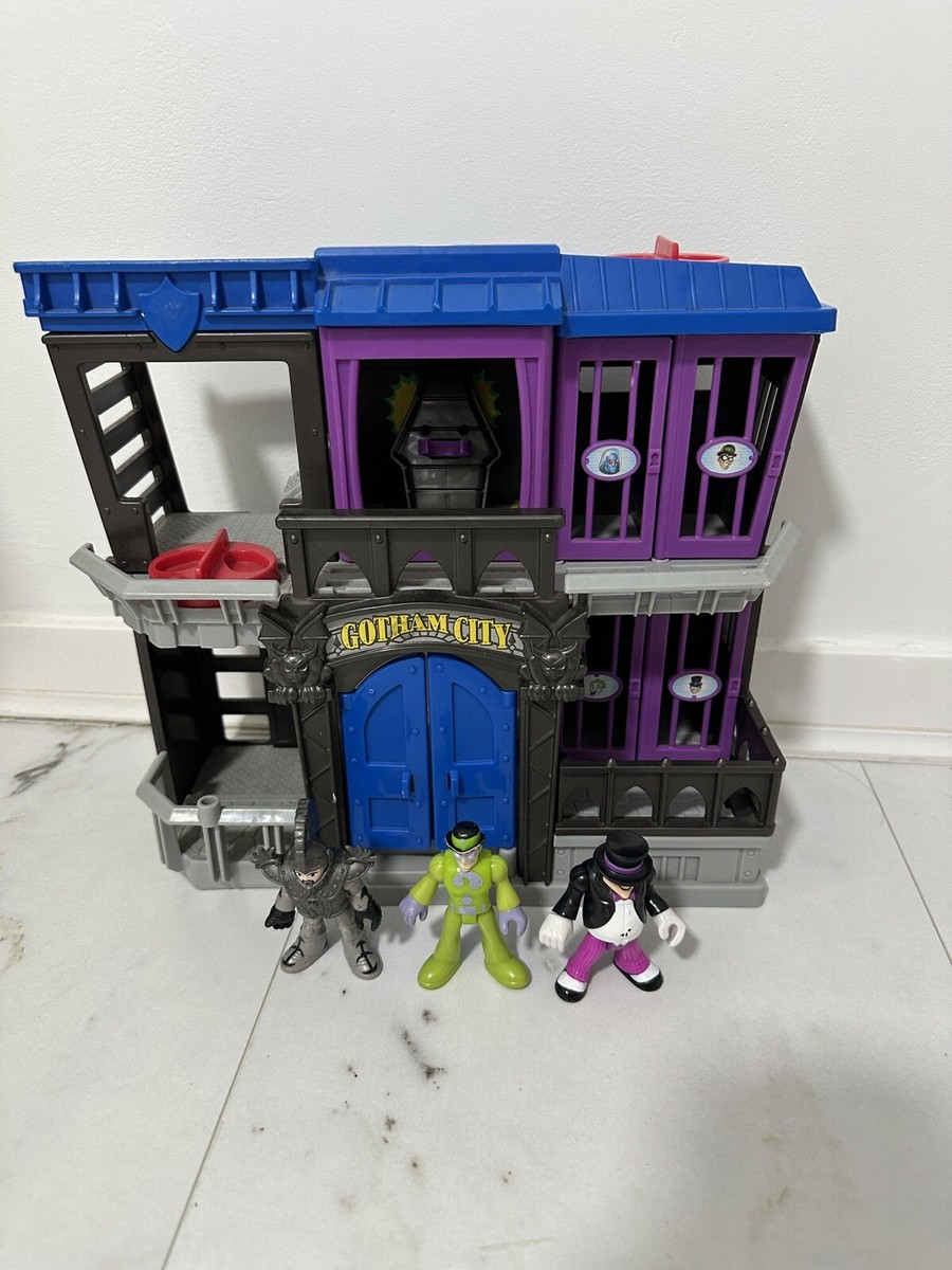 Imaginext DC Super Friends Batman Gotham City Jail Playset ,3