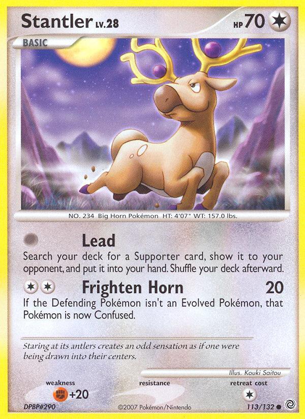 Pokemon Stantler (113/141) Secret Wonders LP