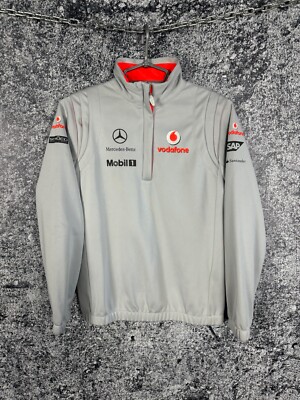 Women's Vodafone McLaren Mercedes Benz Racing Jacket F1 Size S Women's Vodafone McLaren Mercedes Benz Racing Jacket F1 Size S