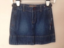NWT TOMMY HILFIGER GIRLS DENIM SKIRT SZ 10 DECEMBER