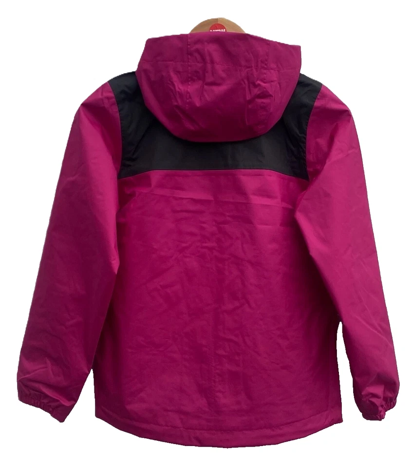 Chaqueta de lluvia magenta Helly Hansen para niñas $95, talla: 10 Foto 3 de 4