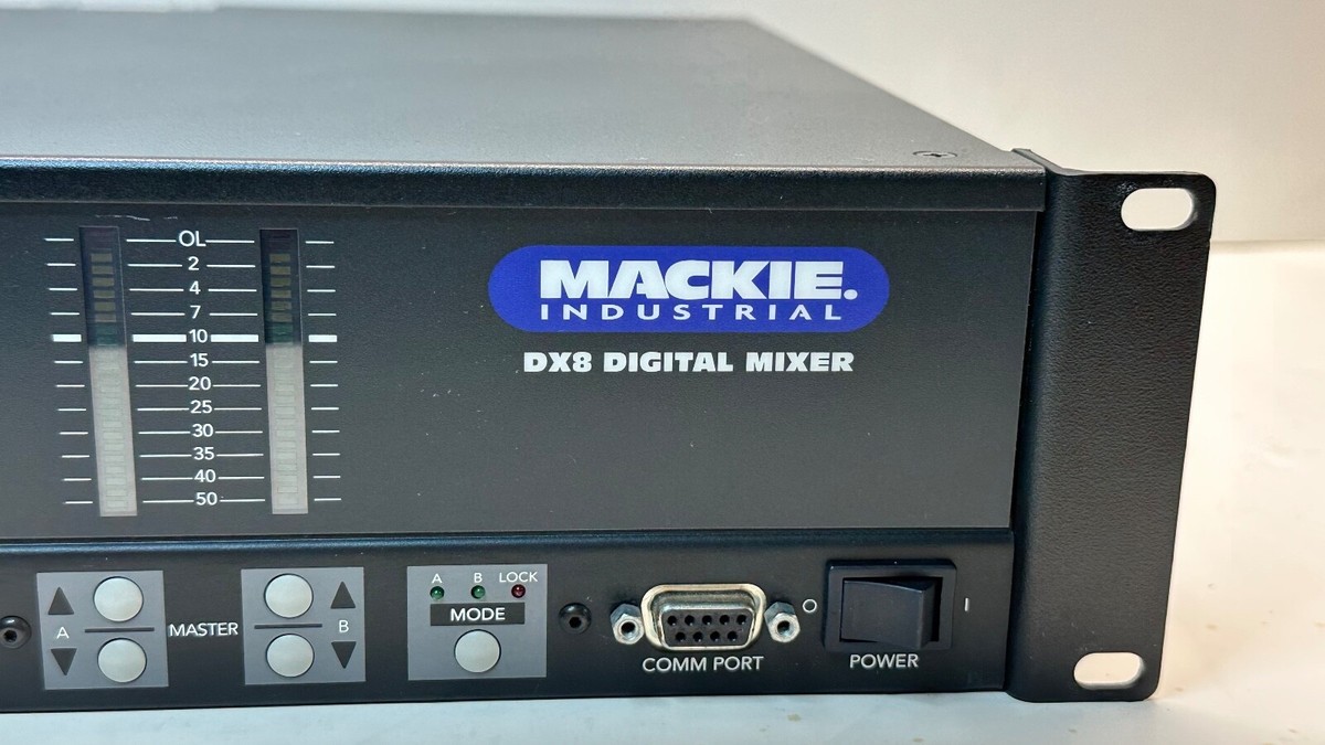 Mackie Industrial Dx8 Digital Audio Eight-channel Stereo Power