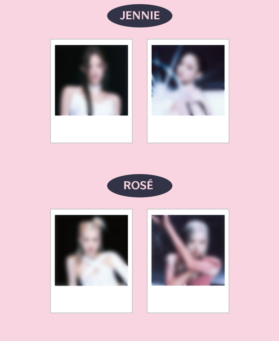 BLACKPINKトレカ DVD ステッカー ポラロイド BLACKPINK [BORN PINK] POLAROID PHOTO+STICKER SET OFFICIAL MD