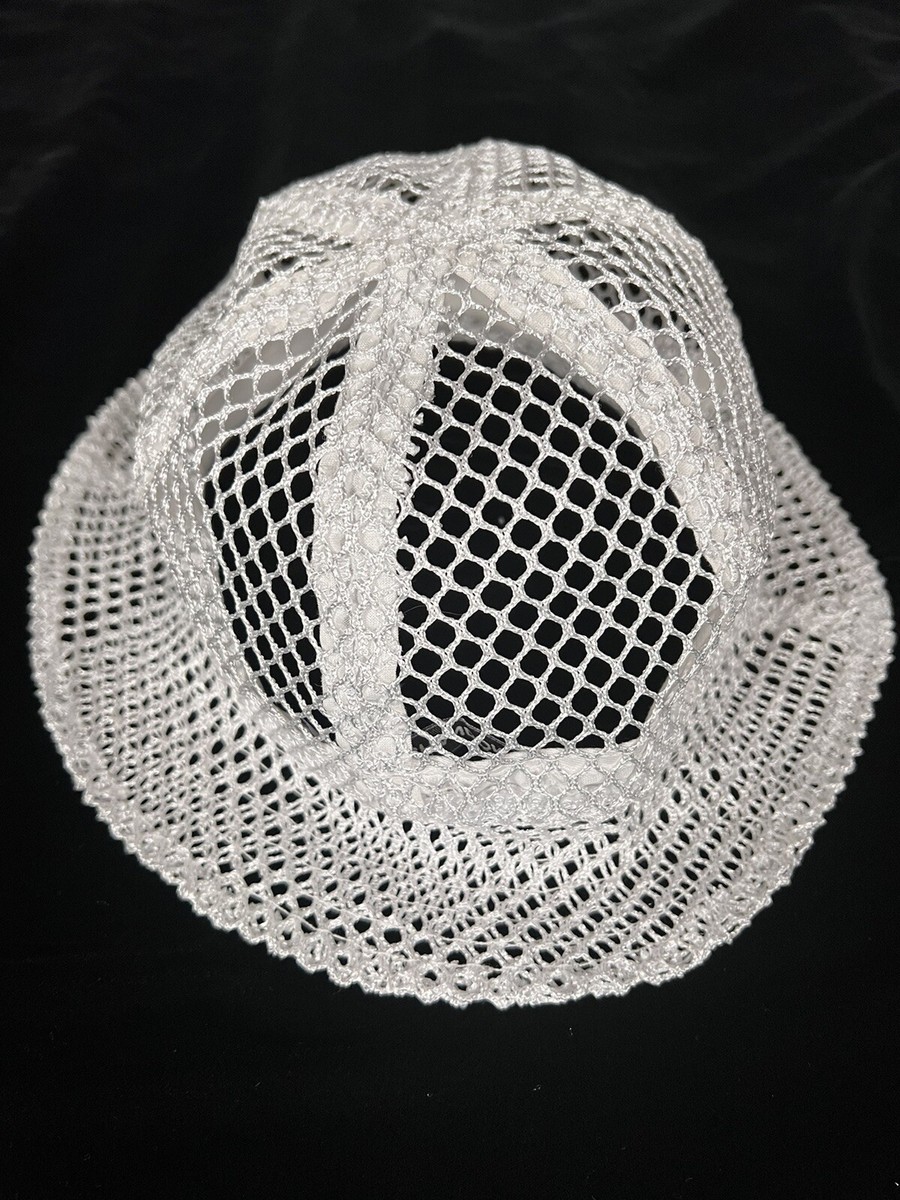 BIANCA CHANDON バケットハット　ビアンカシャンドン　HAT BIANCA CHANDON Trident Mesh Bell Hat Spring 2020 White