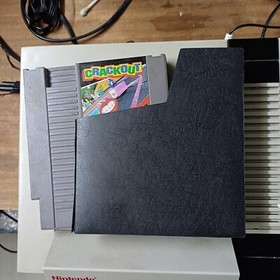 Cartucho juego tipo arkanoid NES Nintendo 8 bits Crackout con funda...