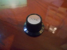 NEW - Genuine Hofner Tone Reflector Knob (1) - BLACK, #H909/50BT