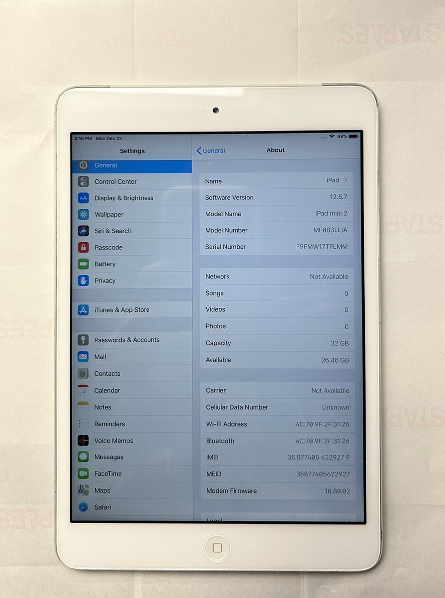 Apple iPad Mini 2 - 7.9