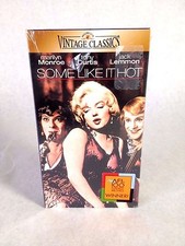 Some Like It Hot - VHS 1997 Vintage Classics - Brand New Factory Sealed