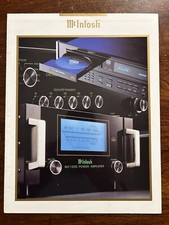 1992 McIntosh Sales Dealer Brochure Booklet Vintage Rare Ad MC1000 C40 MX130