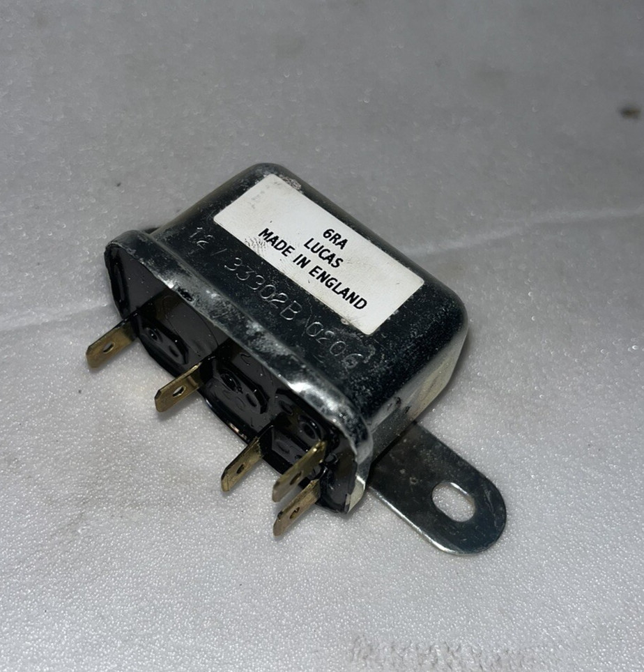 JAGUAR LUCAS RELAY SRB111 33188 33302 12V 6RA 20A MG TRIUMPH TR3/6 ASTON MARTIN