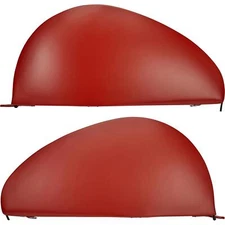 Teardrop Style Fender Skirt, Outside Mount, fits 1936-40 Ford