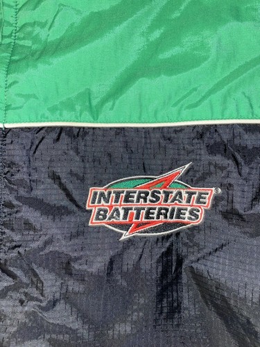 Chase Authentics Vintage Bobby Labonte NASCAR Interstate Racing Puffer Jacket L - Picture 7 of 9
