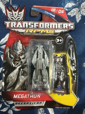 Transformers RPMs (2008) Megatron Combat Series 02 Toy Car