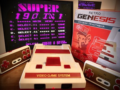 Dendy Family Computer 8-bit Wireless Controller Video Game (A)