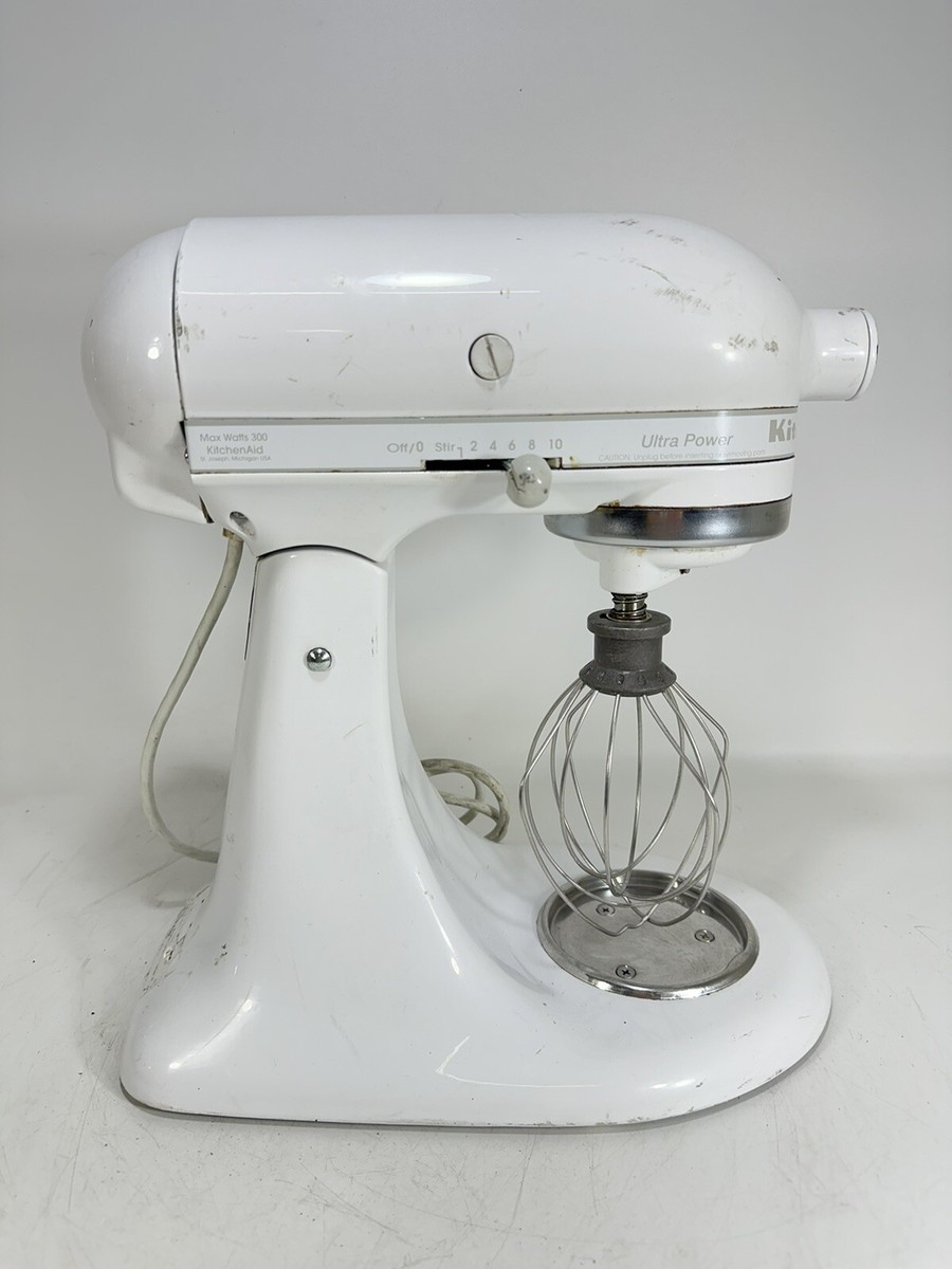 KitchenAid Stand Mixer 300 Watt Ultra Power KSM90WW With KitchenAid Stand Mixer 300 Watt Ultra Power KSM90WW With
