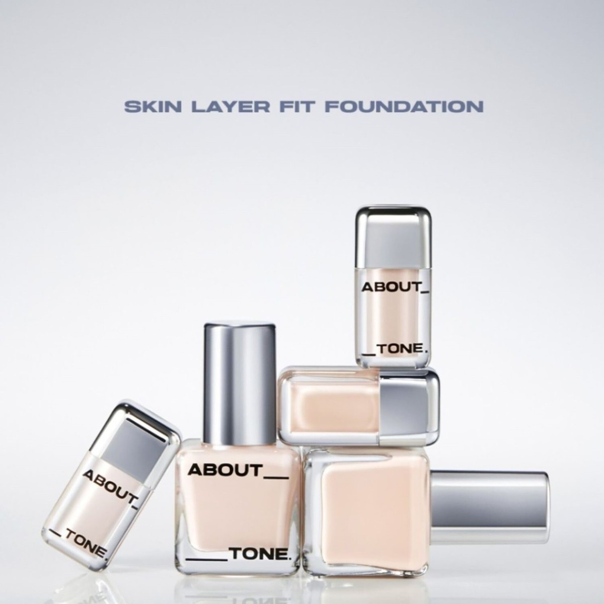 ABOUT TONE Skin Layer Fit Foundation 30ml 5Colors SPF30/PA++ K